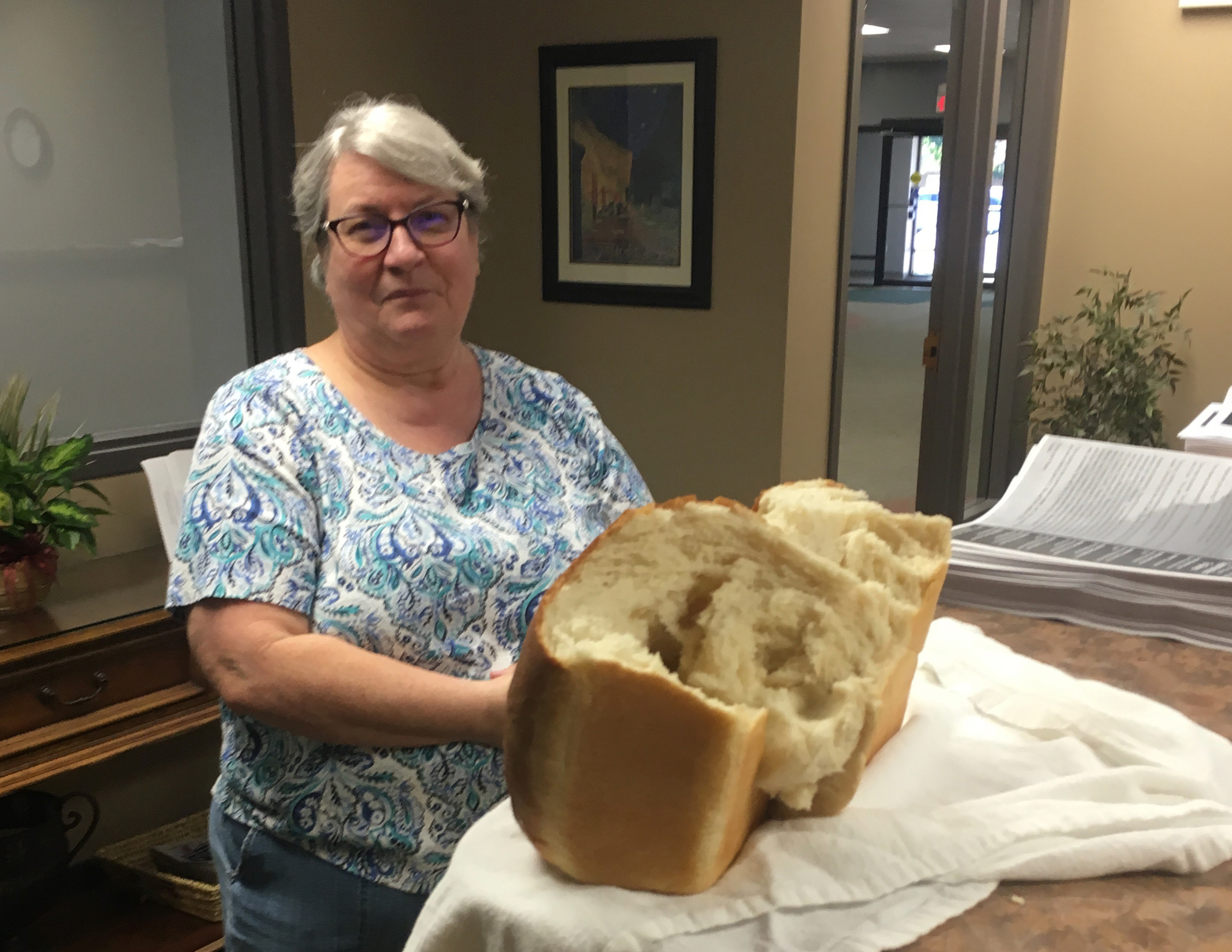 Pray and Knead is a ministry of baking communion bread while praying for the needs of the congregation and community.